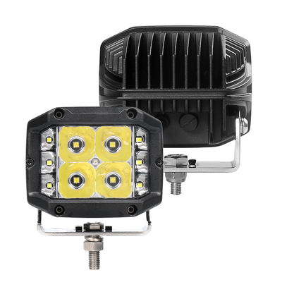 30W फ्लड साइड शूटर एलईडी पॉड्स वर्क लाइट डीसी 10-30V