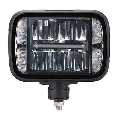 गुणवत्ता  Black SAE 5 X 7 LED Snow Plow Headlights 30W 6000K High Low Beam फैक्टरी