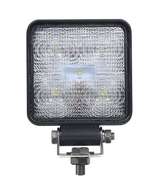 100mm 9W स्क्वायर ऑटोमोटिव एलईडी फ्लड लाइट्स 12V R23 R10 शॉकप्रूफ