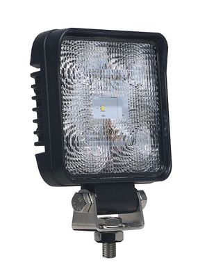 100mm 9W स्क्वायर ऑटोमोटिव एलईडी फ्लड लाइट्स 12V R23 R10 शॉकप्रूफ