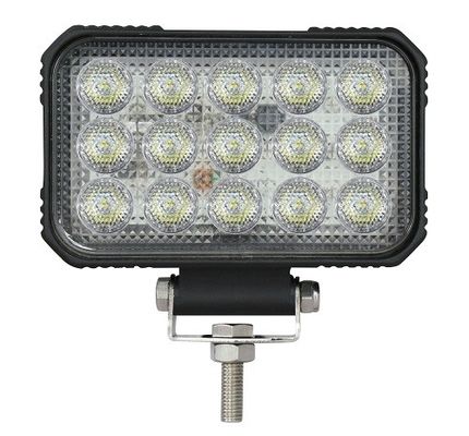 मोटरसाइकिल 75W आयत एलईडी फ्लड लाइट डुअल माउंट IP67 IP69K