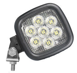 7pcs * 6w ओसराम फ्लड हैवी ड्यूटी एलईडी वर्क लाइट्स 54W वाटरप्रूफ