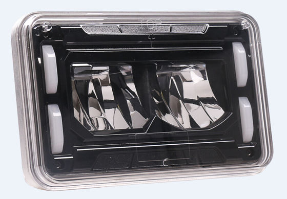 30W डॉट ब्राइटेस्ट 4x6 सीलबंद बीम एलईडी हेडलाइट्स OSRAM 1030lm आउटपुट