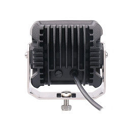 IP69K 40w 4 इंच स्क्वायर हैवी ड्यूटी एलईडी वर्क लाइट्स OSRAM स्पॉट बीम