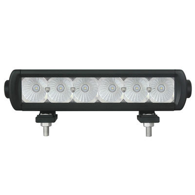 1 PCS 6000K स्लिम सिंगल रो एलईडी लाइट बार 18w 9 इंच 1620lm आउटपुट