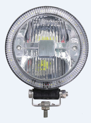 R112 DRL सहायक 5 इंच गोल एलईडी ऑफरोड लाइट्स 20W एंजेल आई