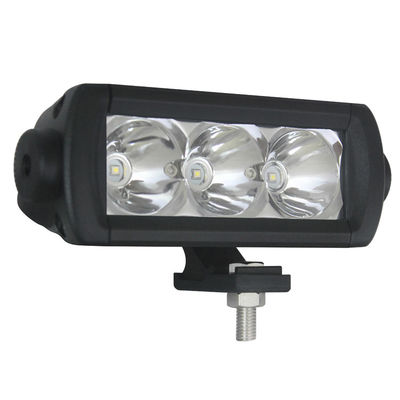 9W 5.5in सुपर स्लिम सिंगल रो एलईडी बार 4x4 DC 30V