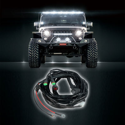 12V 30A 150w एलईडी लाइट बार वायरिंग हार्नेस किट OEM ऑटोमोटिव वायरिंग कनेक्टर