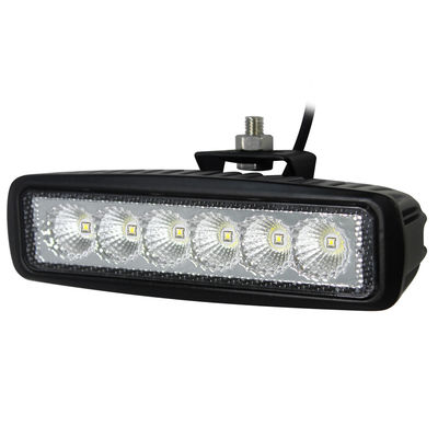 RoHS फ्लड बीम अल्ट्रा थिन एलईडी लाइट बार 12V फ्लड बीम DC 30V