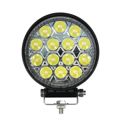 IP69K 42 W LED राउंड वर्क लाइट स्पॉट बीम 30000hrs लाइफ स्पैन: